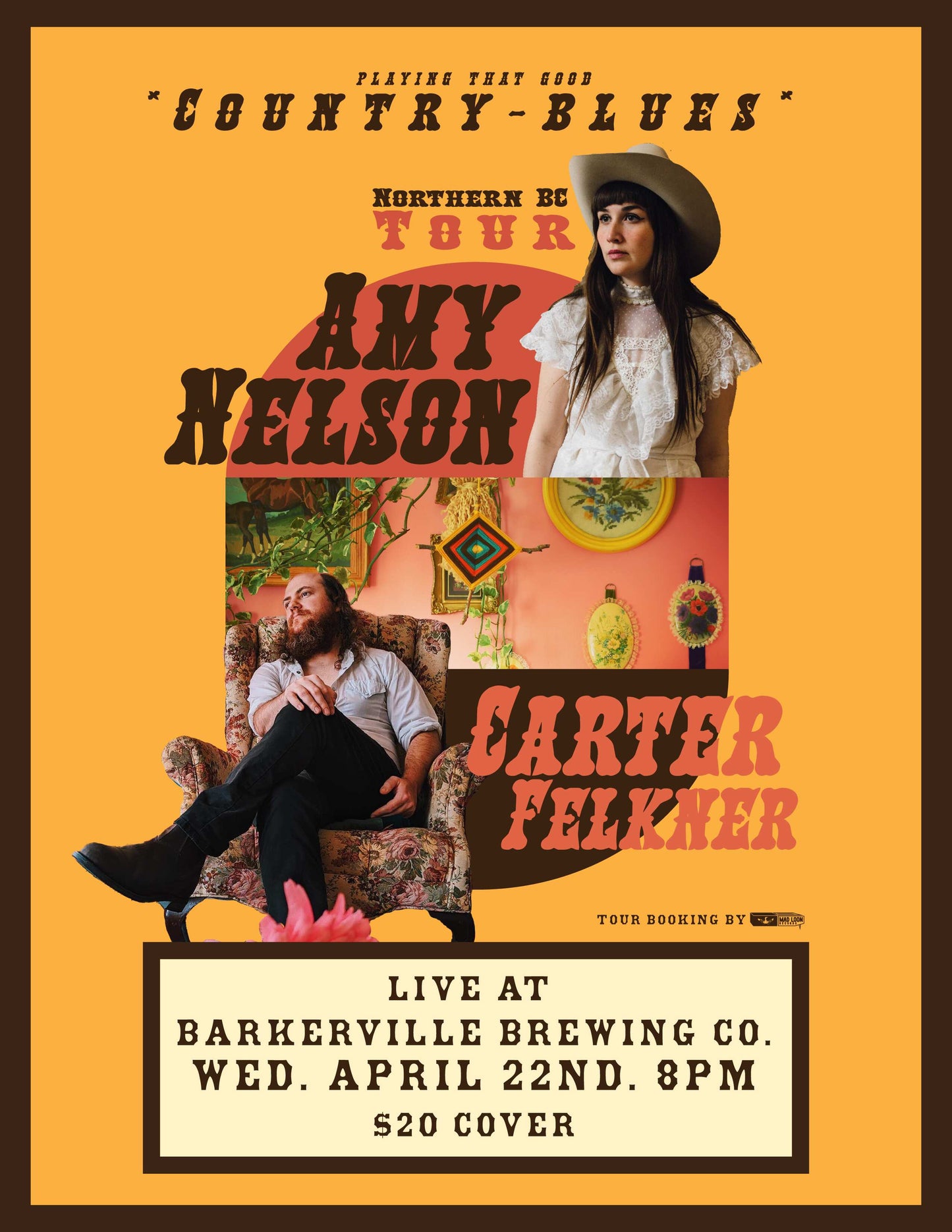 Amy Nelson & Carter Felkner - Live Country Blues