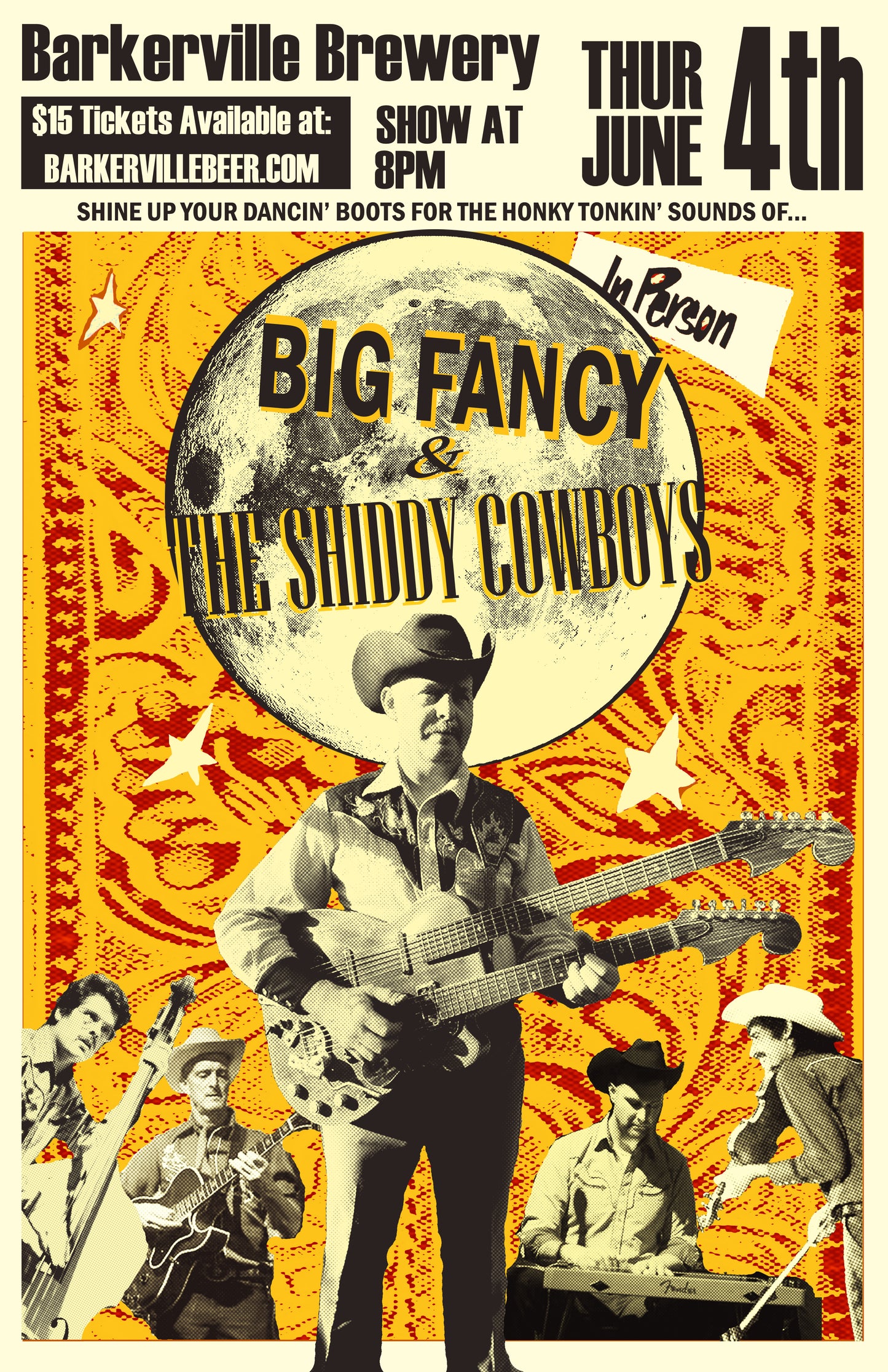 Big Fancy & The Shiddy Cowboys - Live Honky Tonk