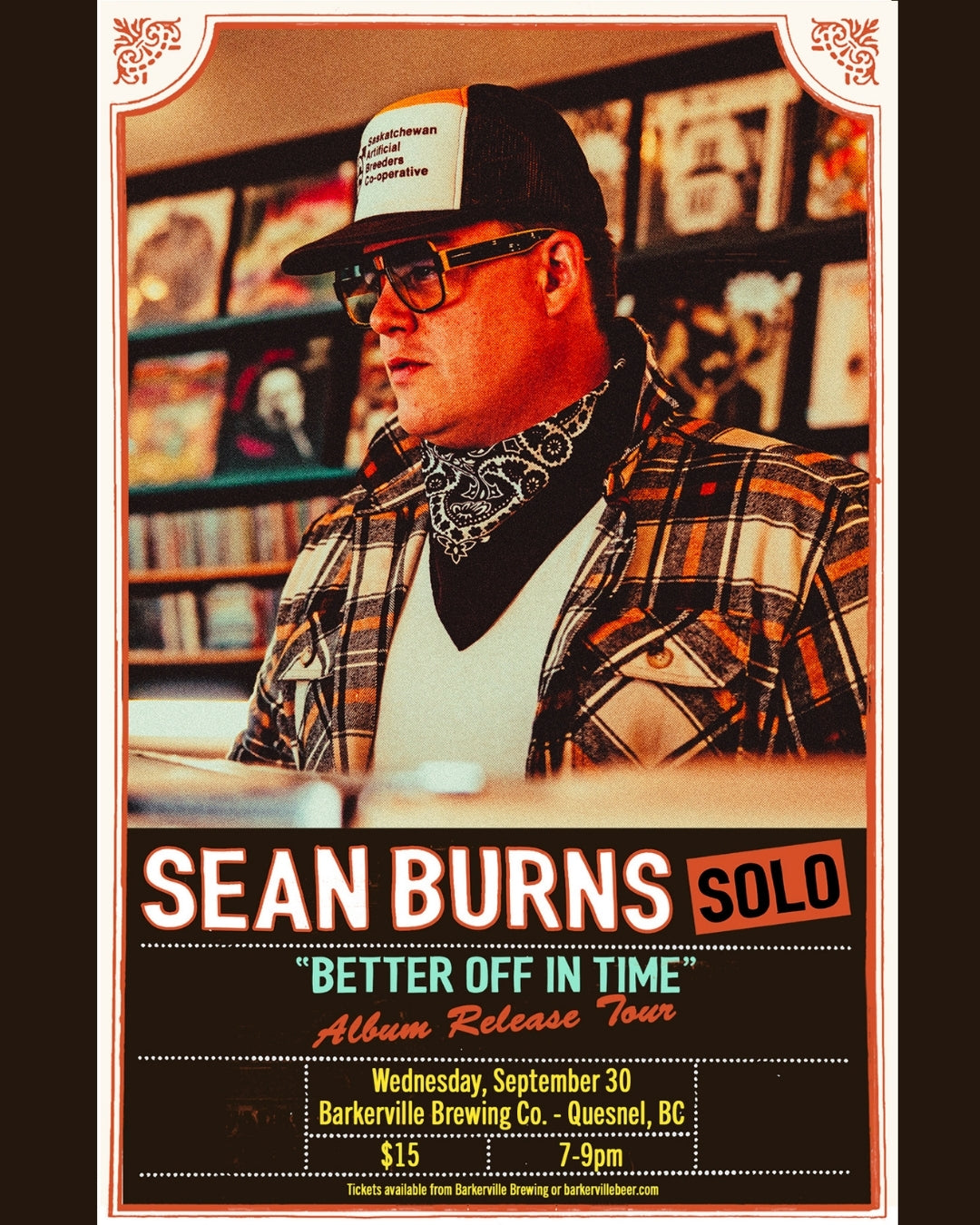 Sean Burns - Live at Barkerville Brewing
