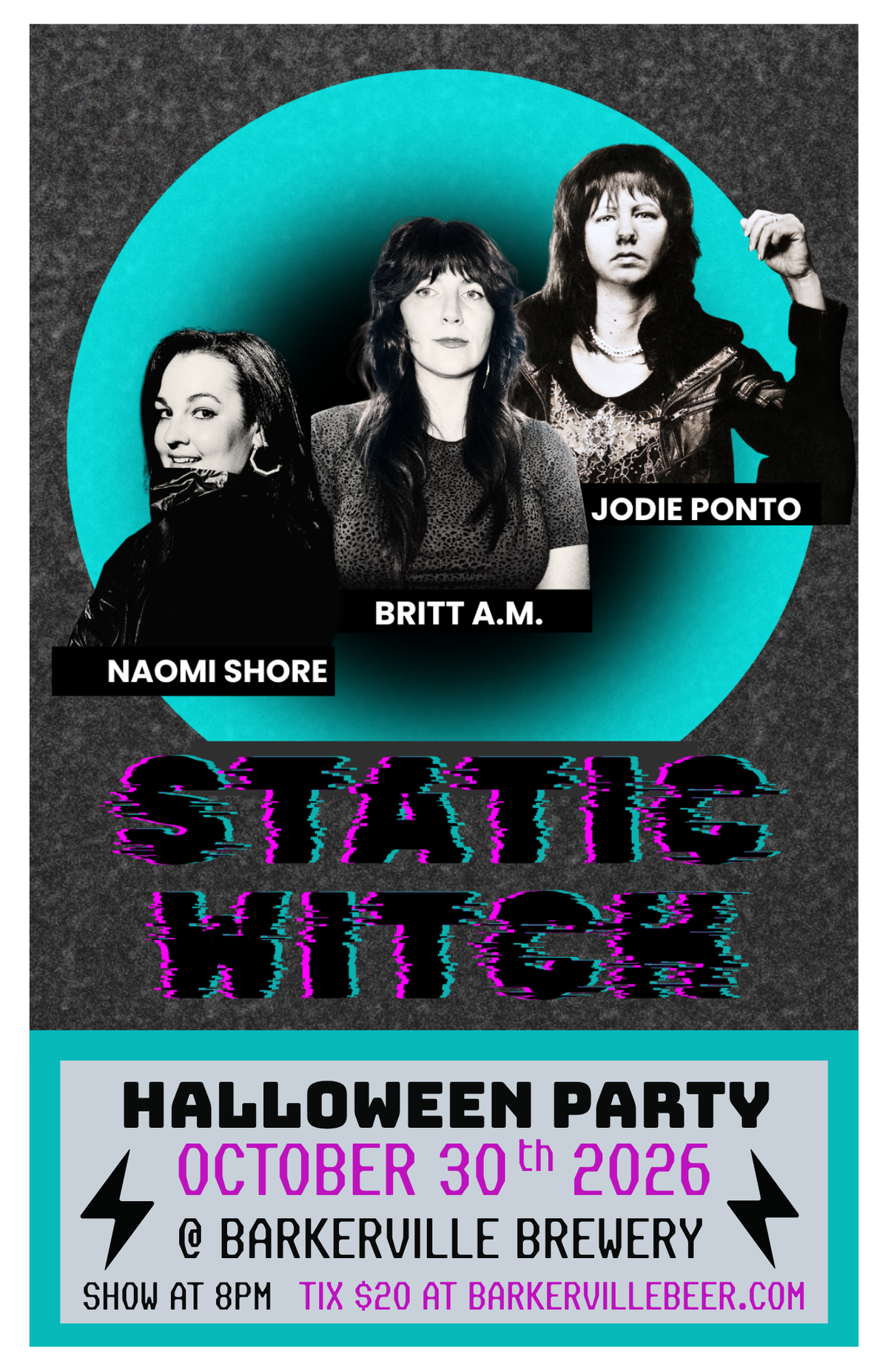 Static Witch Halloween Show
