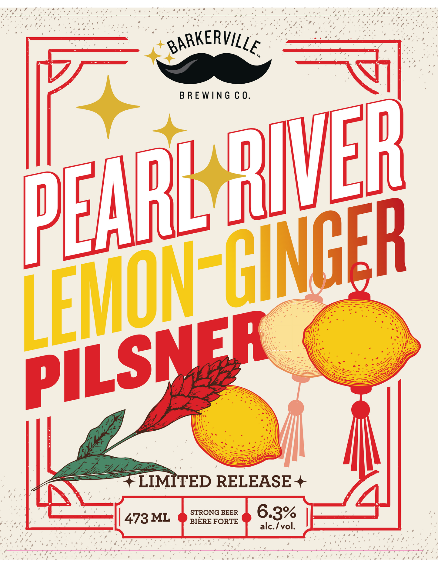 Pearl River Lemon Ginger Pilsner