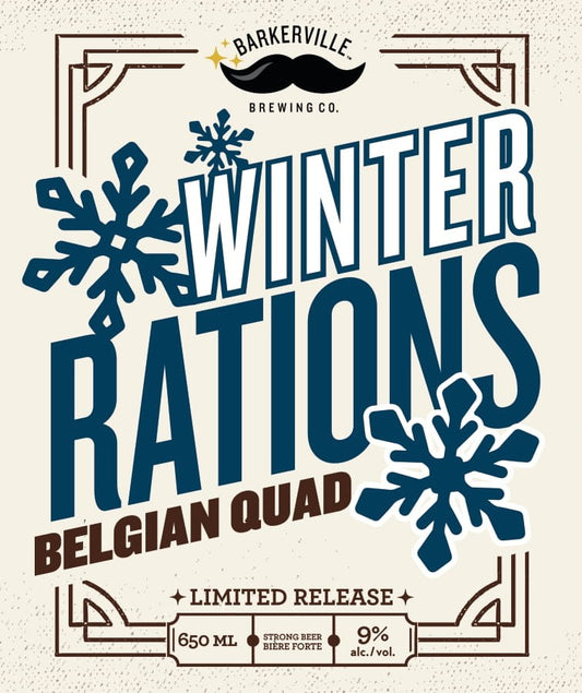 Winter Rations Belgian Quad - 650mL Bottle