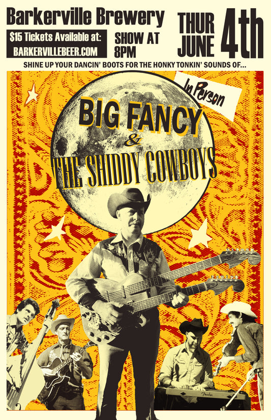 Big Fancy & The Shiddy Cowboys - Live Honky Tonk