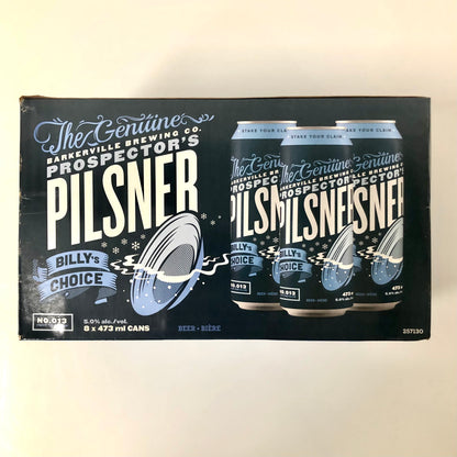Prospectors Pilsner - 8 pack of 473mL Cans